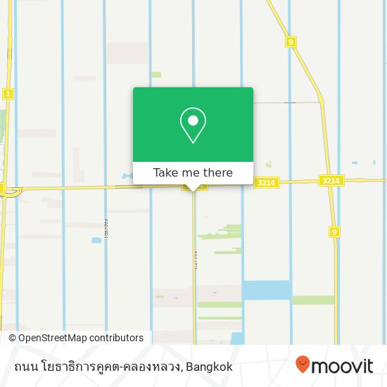 ถนน โยธาธิการคูคต-คลองหลวง map