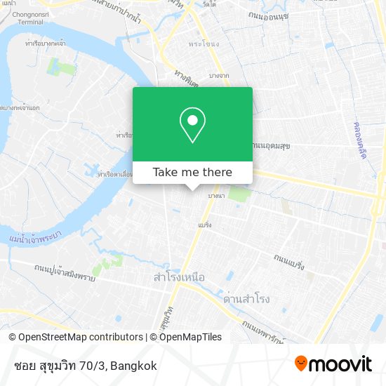 ซอย สุขุมวิท 70/3 map
