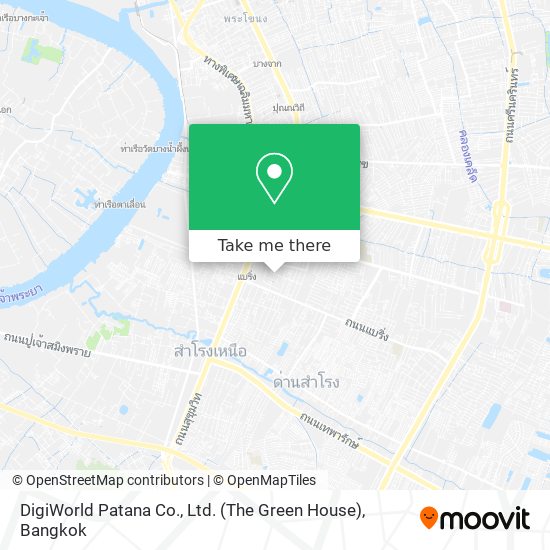 DigiWorld Patana Co., Ltd. (The Green House) map