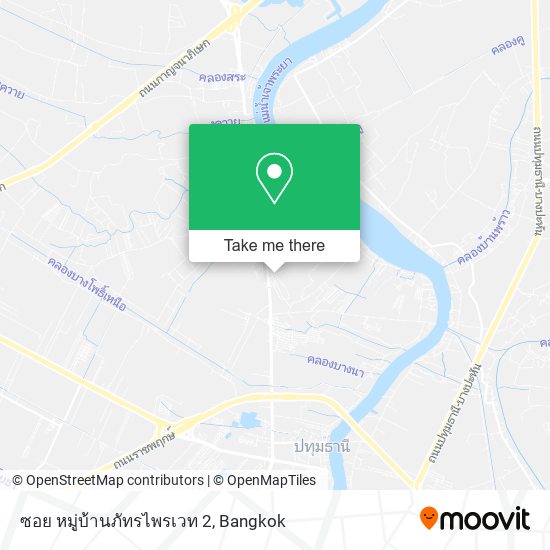 ซอย หมู่บ้านภัทรไพรเวท 2 map