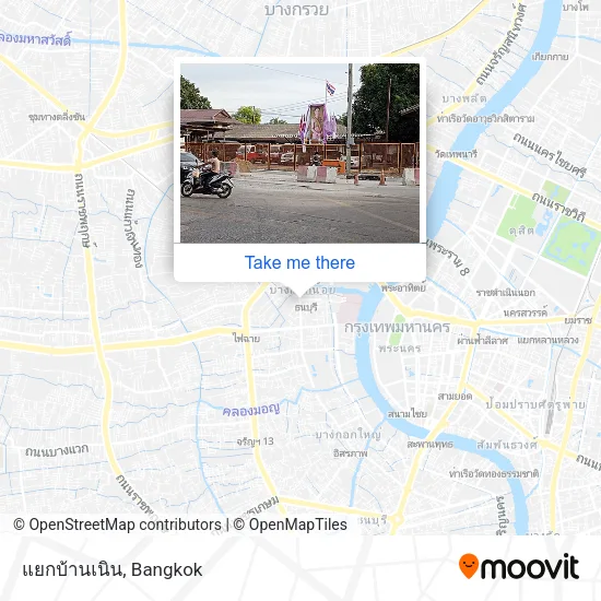 แยกบ้านเนิน map