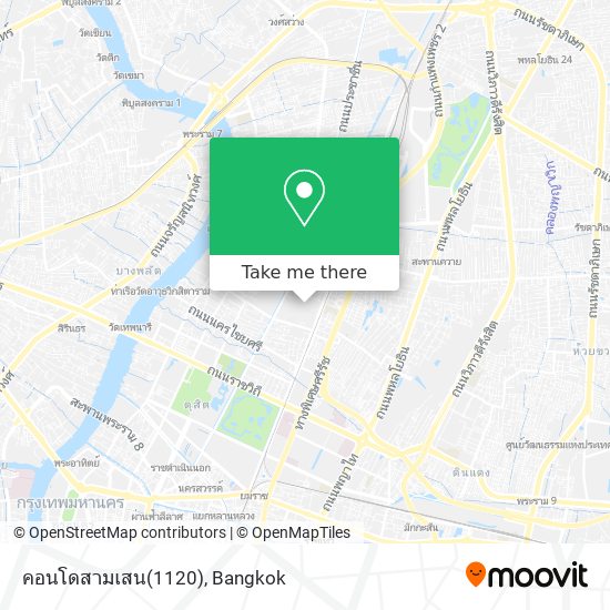 คอนโดสามเสน(1120) map