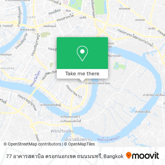 77 อาคารสตาบิล ตรอกนอกเขต ถนนนนทรี map