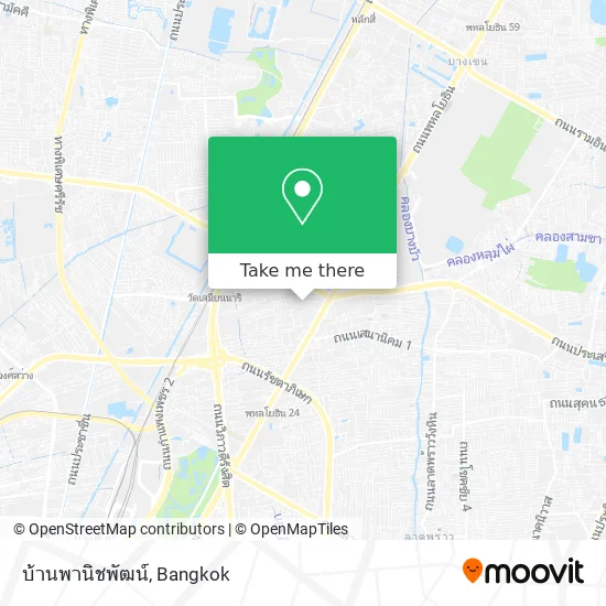 บ้านพานิชพัฒน์ map