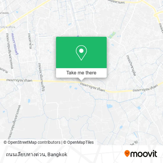 ถนนเลียบทางด่วน map