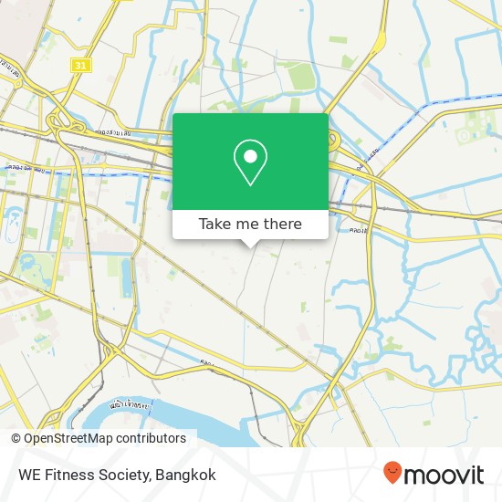 WE Fitness Society map
