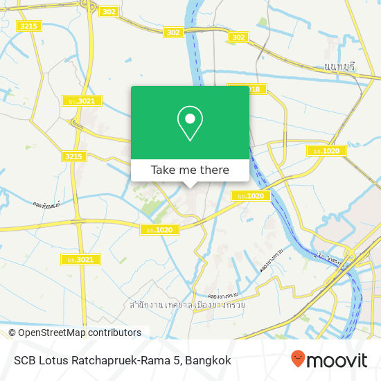 SCB Lotus Ratchapruek-Rama 5 map