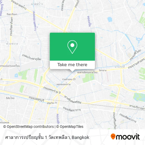 ศาลาการเปรียญชั้น 1 วัดเทพลีลา map