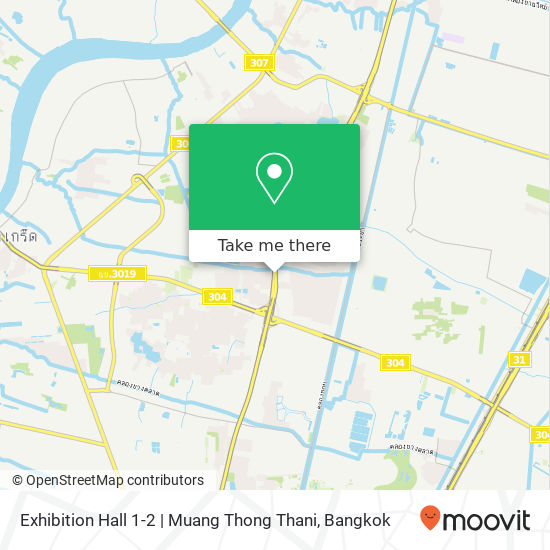 Exhibition Hall 1-2 | Muang Thong Thani map