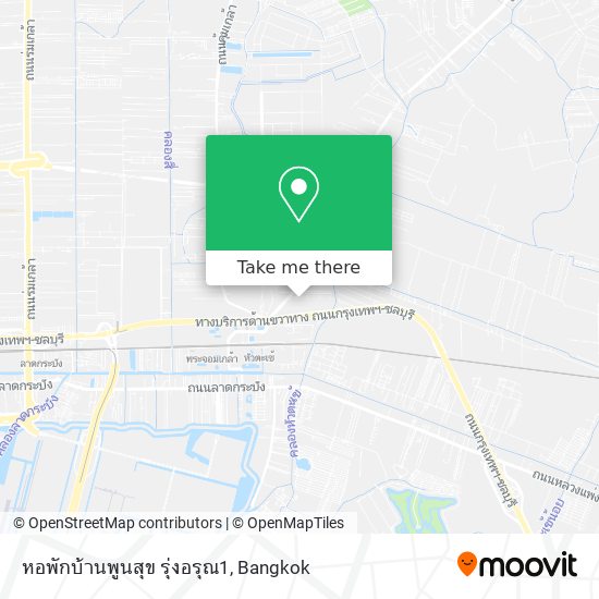 หอพักบ้านพูนสุข รุ่งอรุณ1 map