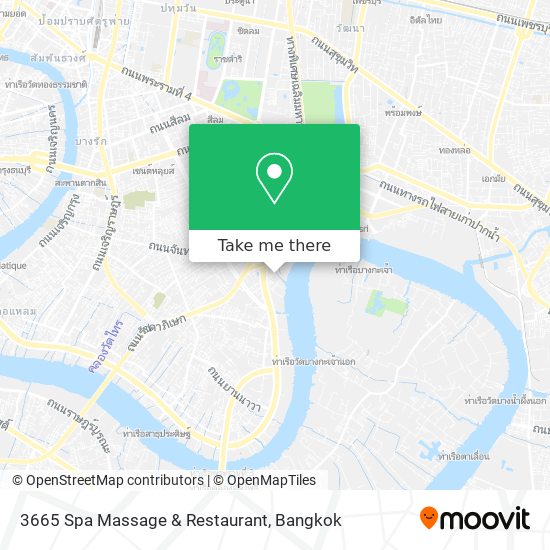 3665 Spa Massage & Restaurant map