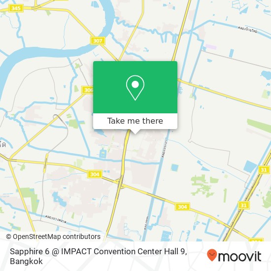 Sapphire 6 @ IMPACT Convention Center Hall 9 map