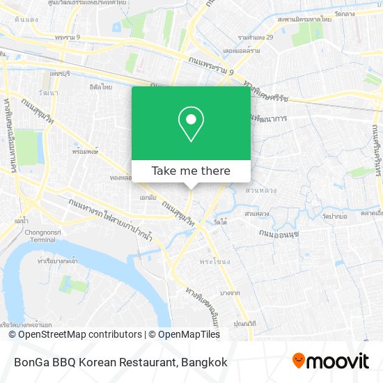 BonGa BBQ Korean Restaurant map