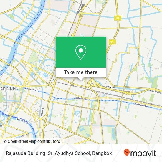 Rajasuda Building||Sri Ayudhya School map