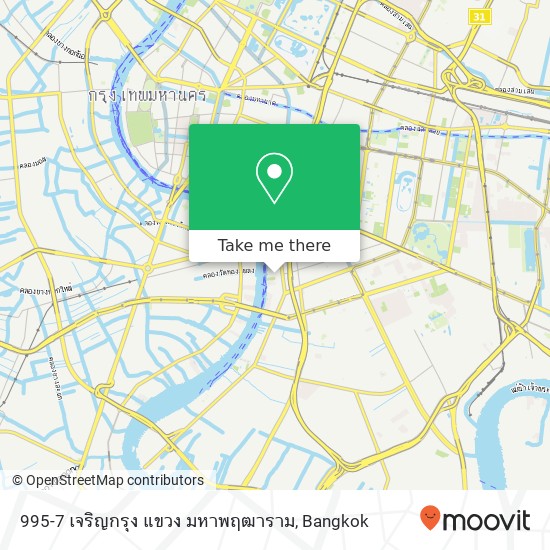 995-7 เจริญกรุง แขวง มหาพฤฒาราม map