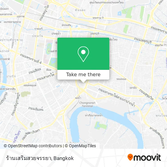 ร้านเสริมสวยจรรยา map