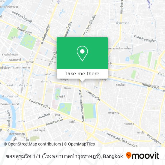 ซอยสุขุมวิท 1 / 1 (โรงพยาบาลบำรุงราษฎร์) map