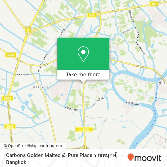 Carbon's Golden Malted @ Pure Place ราชพฤกษ์ map