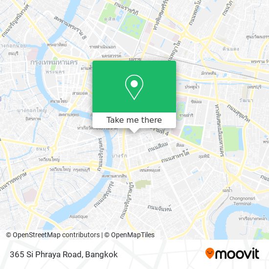 365 Si Phraya Road map