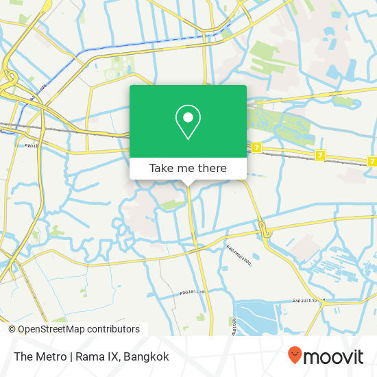 The Metro | Rama IX map