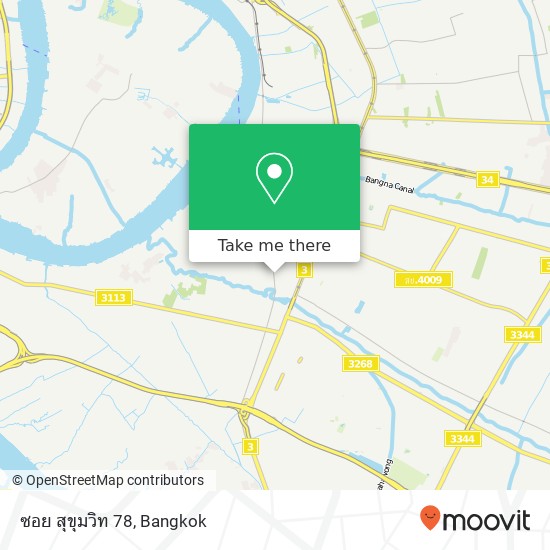 ซอย สุขุมวิท 78 map