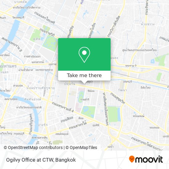 Ogilvy Office at CTW map