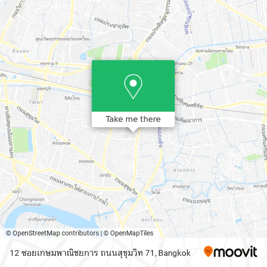 12 ซอยเกษมพาณิชยการ ถนนสุขุมวิท 71 map