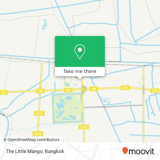 The Little Mango map