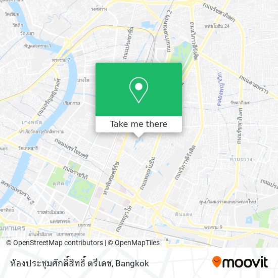 ห้องประชุมศักดิ์สิทธิ์ ตรีเดช map