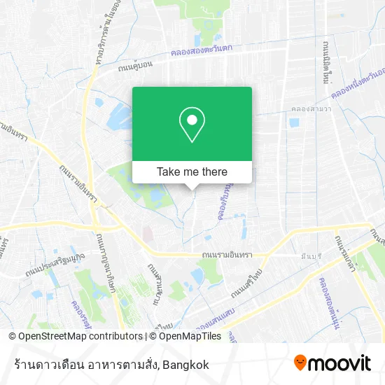ร้านดาวเดือน อาหารตามสั่ง map