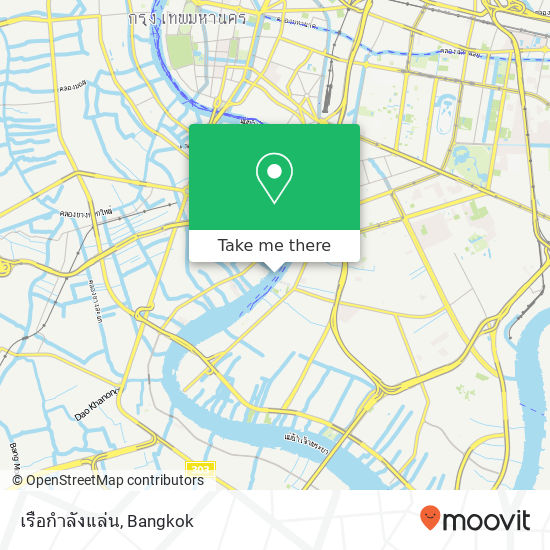 เรือกําลังแล่น map