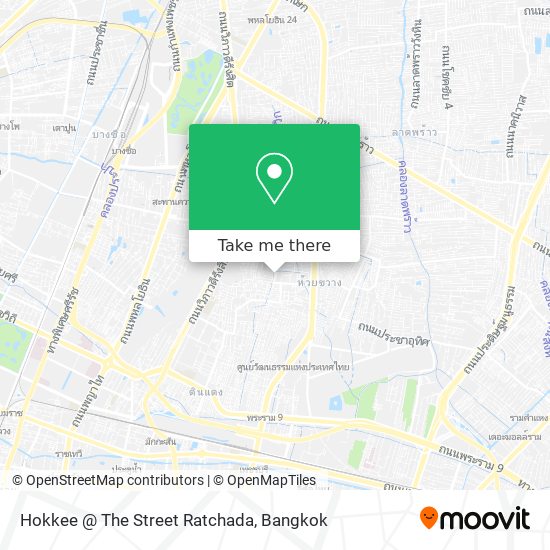 Hokkee @ The Street Ratchada map