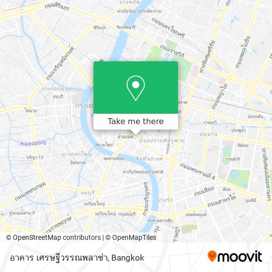 อาคาร เศรษฐีวรรณพลาซ่า map