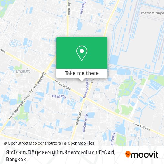 สำนักงานนิติบุคคลหมู่บ้านจัดสรร อนันดา บีชไลฟ์ map