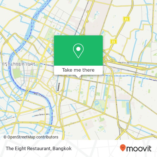 The Eight Restaurant map