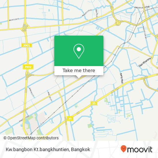 Kw.bangbon Kt.bangkhuntien map