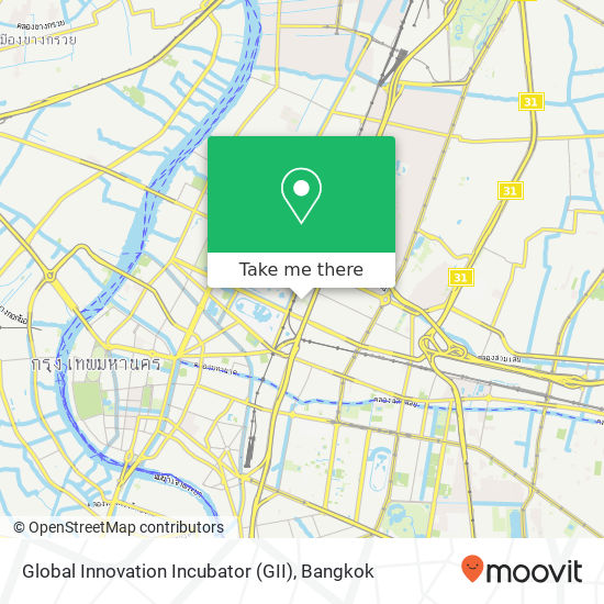 Global Innovation Incubator (GII) map