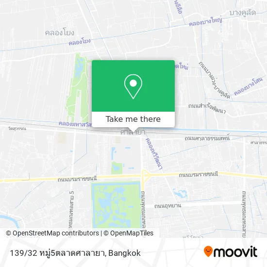 139/32 หมู่5ตลาดศาลายา map
