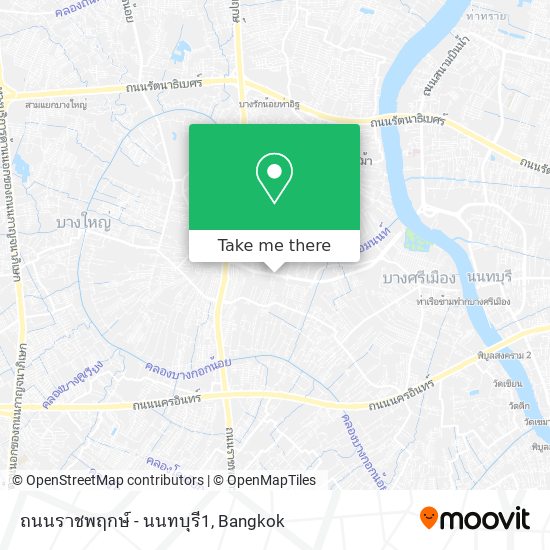 ถนนราชพฤกษ์ - นนทบุรี1 map