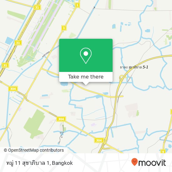 หมู่ 11 สุขาภิบาล 1 map