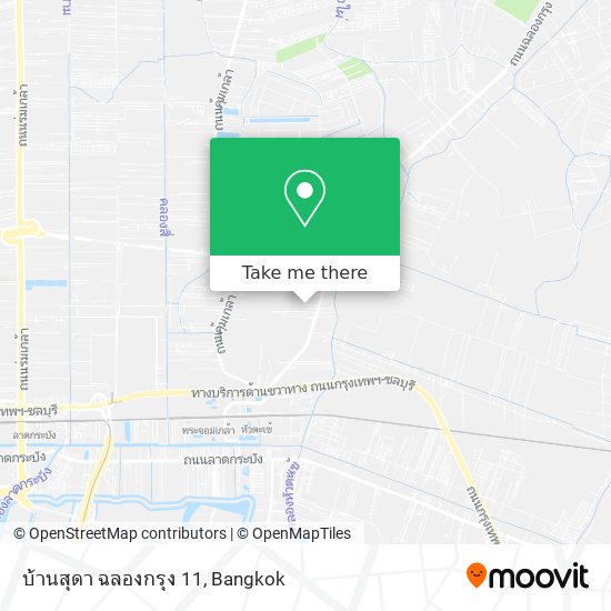 บ้านสุดา ฉลองกรุง 11 map