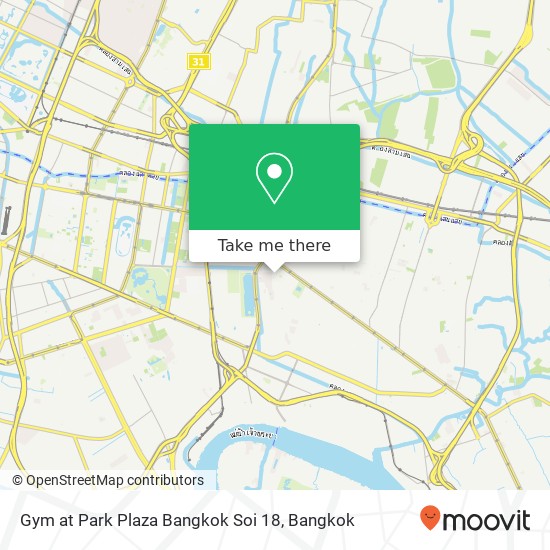 Gym at Park Plaza Bangkok Soi 18 map