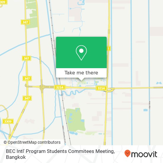 BEC Intl' Program Students Commitees Meeting map