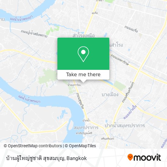 บ้านผู้ใหญ่ชูชาติ สุขสมบุญ map