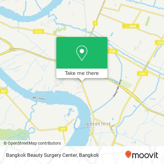 Bangkok Beauty Surgery Center map