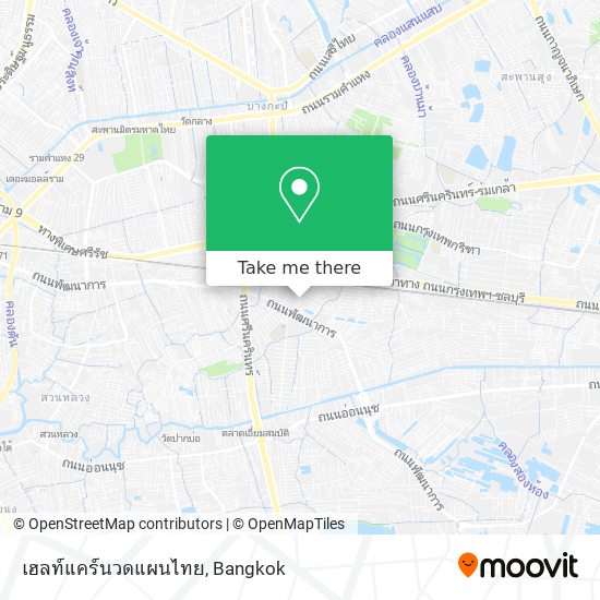 เฮลท์แคร์นวดแผนไทย map