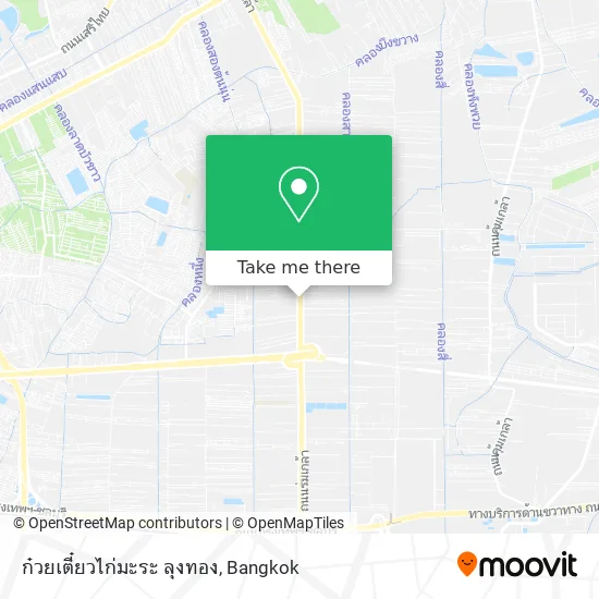 ก๋วยเตี๋ยวไก่มะระ ลุงทอง map
