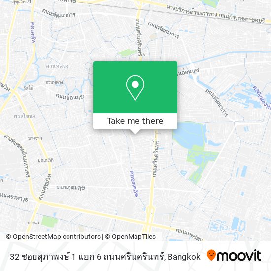 32 ซอยสุภาพงษ์ 1 แยก 6 ถนนศรีนครินทร์ map