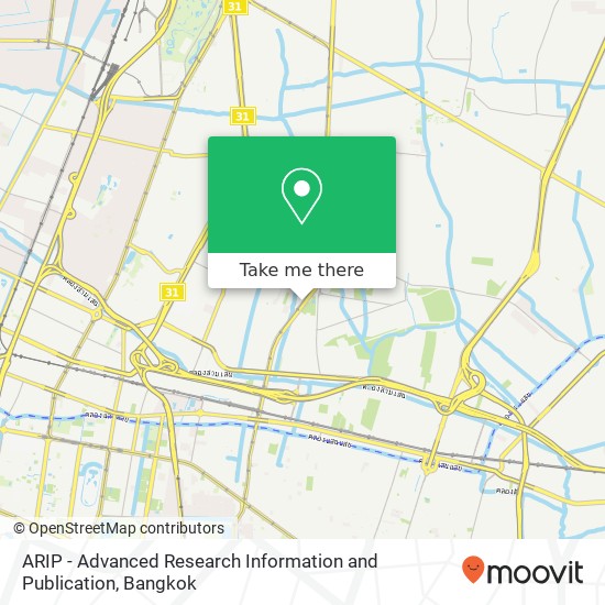 ARIP - Advanced Research Information and Publication map