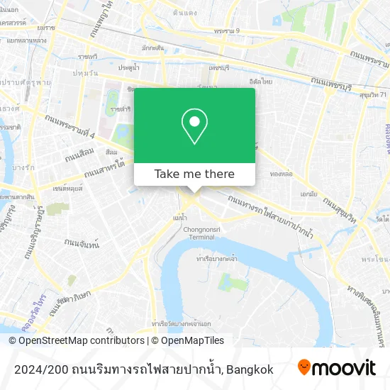 2024 / 200 ถนนริมทางรถไฟสายปากน้ำ map